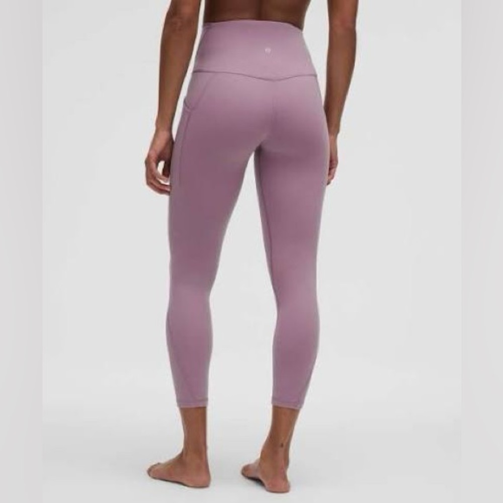 NWT Lululemon Align High-Rise Pant with Pockets 25" Lavender Lux Size 6